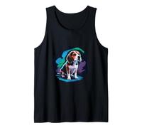Sweet Beagle Dog Water -Look -Color Camiseta sin Mangas