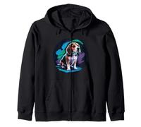 Sweet Beagle Dog Water -Look -Color Sudadera con Capucha
