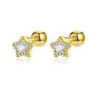 Sweet Black Star Stud Earrings For Women Wedding Minimalist