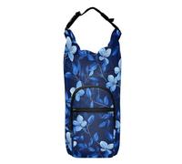 Sweet Callistephus Flowers - Soporte para botella de agua azul real para caminar, funda de transporte para botellas de agua de varios tamaños, se adapta a botellas de 20 onzas, 24 onzas, 32 onzas, 40