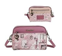 SWEET & CANDY BAGS Bolso Bandolera Niña estilo vintage Kawaii con ilustración tierna y dulce - Bolso mujer Ilustrado que adoran el estilo vintage Aesthetic