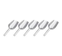 Sweet Candy Buffet Ice Tongs Scoops, 5 x Sweet Scoops o 5 x Ice Tongs Wedding Candy Buffet Bar Hogar Cocina Acero Inoxidable Mini Set (5 * pala)