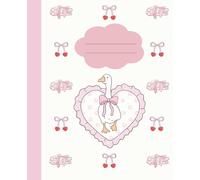 Sweet Coquette Notebook: Soft Pink Aesthetic | College-Ruled Pages | 7.5 x 9.25" | Ideal for Study, Work & Journaling