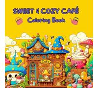 Sweet & Cozy Cáfe: Aesthetic Coloring Book with Coffee Shops, and Relaxing Scenes for Creative Minds