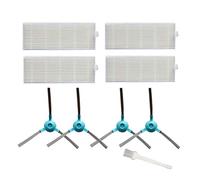 Sweet D Filtros Hepa Compatible con Aspiradora Conga 1390 Conga 1290-4 Filtros Hepa 4 Cepillos Laterales