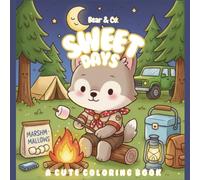 Sweet Days: A cute coloring book
