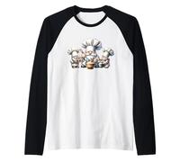 Sweet Dessert Garden Gnomes For Baking Mom and Pastry Chef Camiseta Manga Raglan