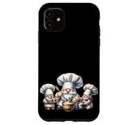 Sweet Dessert Garden Gnomes For Baking Mom and Pastry Chef Carcasa para iPhone 11