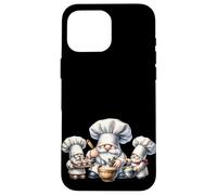 Sweet Dessert Garden Gnomes For Baking Mom and Pastry Chef Carcasa para iPhone 16 Pro MAX