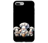 Sweet Dessert Garden Gnomes For Baking Mom and Pastry Chef Carcasa para iPhone 7 Plus/8 Plus