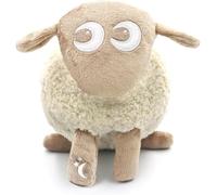 Sweet Dreamers, Ewan Deluxe recargable, beige, máquina de sonido de ruido blanco para bebés y niños pequeños, sensor de llanto y luz nocturna, 10 sonidos relajantes, reproducción continua o con