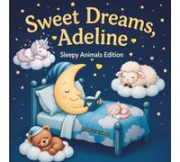 Sweet Dreams Adeline: Personalized Children's Bedtime Story book for Babies & Kids | perfect birthday gift idea for Adeline's | Gentle Rhymes, Sleepy ... Adeline Drift Into Sweet Dreams Every Night.