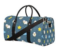 Sweet Dreams - Bolsa de viaje de oveja para mujeres, hombres, niñas y niños, divertidas bolsas de fin de semana de ovejas de 22.7 L, bolsa de equipaje de cabina para deportes, gimnasio, yoga, color,