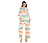 Sweet Dreams Conjunto de pijama estampado Garfield para mujer, Multicolor, 42