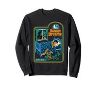 Sweet Dreams Monster Sarcastic Retro Funny Adult Humor Sudadera