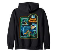 Sweet Dreams Monster Sarcastic Retro Funny Adult Humor Sudadera con Capucha