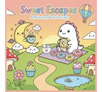 Sweet Escapes: A Relaxing Book Journey: Bold and Easy Coloring Book for Adults and Teens with Cute Simple Designs for Stress Relief (Cozy Moments Edition)