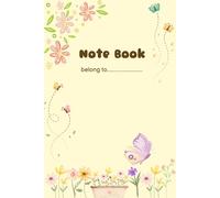 Sweet floral: 120 Pages Lined Notebooks 6” x 9”, Floral accents on the pages turn note-taking into a peaceful retreat. Journal for Work Office School Student Teacher
