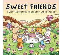 Sweet Friends: A Sweet Coloring Adventure with Cozy Critter Friends - Featuring Cozy and Super Cute Animal Characters with Easy and Simple Designs for Relaxation