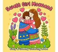 Sweet Girl Moment Coloring Book: Soft Life Coloring Pages Featuring Self-Care Routines, Cozy Corners, Warm Illustrations for Adults and Teens to Unwind & Enjoy