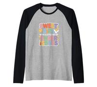 Sweet Girl with A Little bit of Anger Issues - Camiseta Manga Raglan