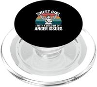 Sweet Girl With A Little Bit Of Anger Issues - PopSockets PopGrip para MagSafe