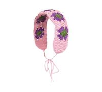 Sweet Girls - Diadema colorida de ganchillo a prueba de sol, turbante para atar en la espalda, para acampada, para adolescentes