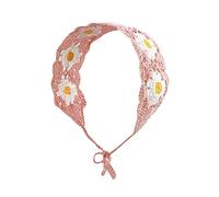 Sweet Girls - Diadema colorida de ganchillo a prueba de sol, turbante para atar en la espalda, para acampada, para adolescentes