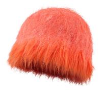 Sweet Girls - Gorro de pescador de felpa a rayas de ganchillo para mujer, gorro de pescador a juego, color a juego, para mujer, adolescente, invierno, resistente al viento, gorro de punto para mujer