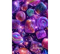 Sweet Glow Journal: A Fun and Vibrant Notebook Featuring a Shiny Candy Pattern with Magical Glow and Glitter - Perfect for Creative Writing, Notes, and Sweet Inspiration