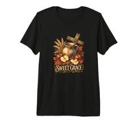 Sweet Grace Autumn Harvest Manzanas de Trigo Camiseta Premium