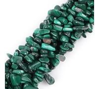 Sweet & Happy Girl's Store - Piedras preciosas de malaquita, 7 - 8 mm, perlas de 34 pulgadas