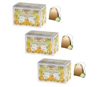 Sweet Herbs® | Té de hierbas de limón, jengibre y té verde | Infusión Digestiva Ecológica Limón, Jengibre, Té Verde - 3 x 20 Filtros en Sobres Individuales