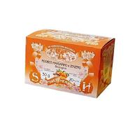 Sweet Herbs® | Té de hierbas Rooibos, mandarina y jengibre | Infusión de Rooibos, Frutas y Especias Ecológica - 20 Filtros en Sobres Individuales (30 Gr)