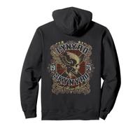 Sweet Home Alabama Biker 1974 Skull Vintage Sudadera con Capucha