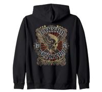 Sweet Home Alabama Biker 1974 Skull Vintage Sudadera con Capucha