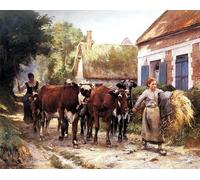 SWEET HOME ART_CRAFT_KIT, tema egipcio, kits de punto de cruz de 14 quilates, hilo de algodón de 72 x 62 cm y tela aida incluidos