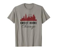 Sweet Home Chicago - Camiseta (Chicago Illinois Fan Shirt) Camiseta