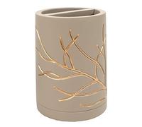 Sweet Home Collection Hermosos diseños Decorativos para decoración de baño, Polirresina, Ramas, Toothbrush Holder