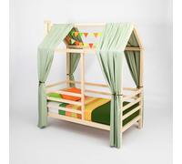Sweet Home From Wood Estructura de Cama de Madera, Estructura de Cama Montessori, Cama de Madera, Estructura de Cama para Adolescentes (Madera de Abedul, 190x120cm)