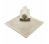 Sweet Home - Toallas de baño de 30 x 30 cm, 4 Unidades de Rizo de algodón Certificado Oeko-Tex e Hilos reciclados, Juego de Toallas de baño Multiusos Suaves y absorbentes válidas también como paño