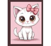 Sweet Kitty Notebook: Lined Notebook Journal Diary Cute Kitty Best Gift Fot Bestie Sister For Birthday Christmas