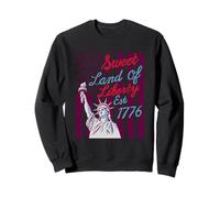 Sweet Land of Liberty EST 1776 - Patriótico 4 de Julio Sudadera