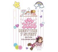 Sweet Little Girls Coloring Book: Meet and coloring the most adorable dolls