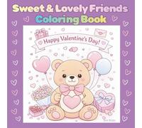 Sweet & Lovely Friends Coloring Book