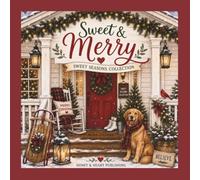 Sweet & Merry: A Cozy Farmhouse Christmas Coloring Book (Sweet Seasons Collection)