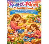 Sweet Mom Coloring Book: Cozy Motherhood Moments for Relaxation and Family Love