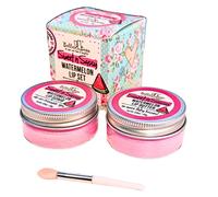 Sweet n Sassy Watermelon Lip Set, Juicy Scrub and Lip Butter - Gift for Women and Teens 2 x 0.6 oz