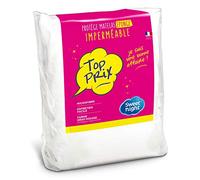 SWEET NIGHT - Alix colchón Microfibra Impermeable y Absorbente Top Premio Microfibra Color Blanco 160 x 200 cm