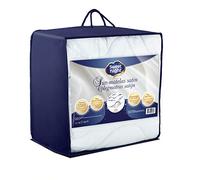 SWEETNIGHT satén Topper, Tela, Blanco, 90 x 190 cm